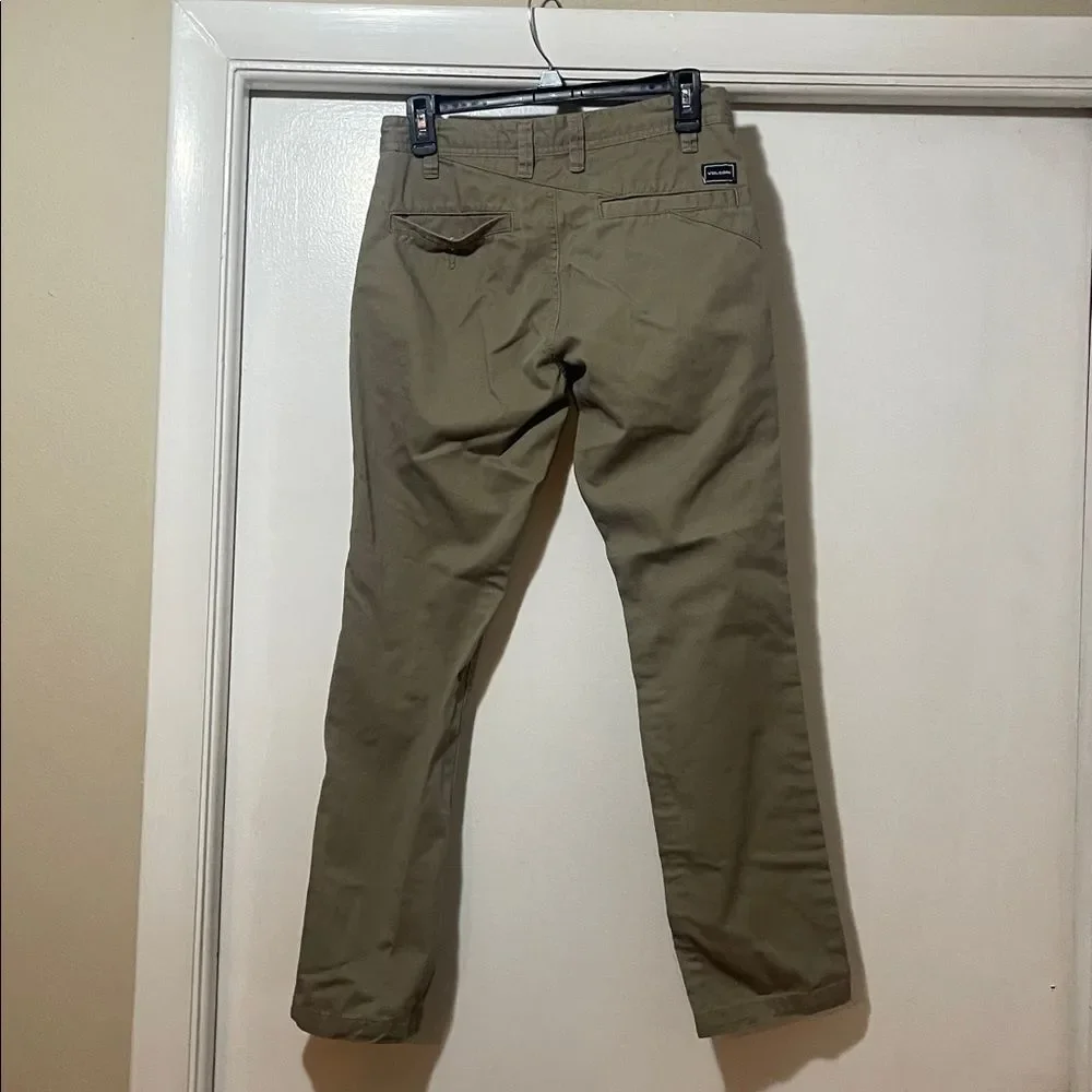 Volcom Men's Khaki Chinos size 28